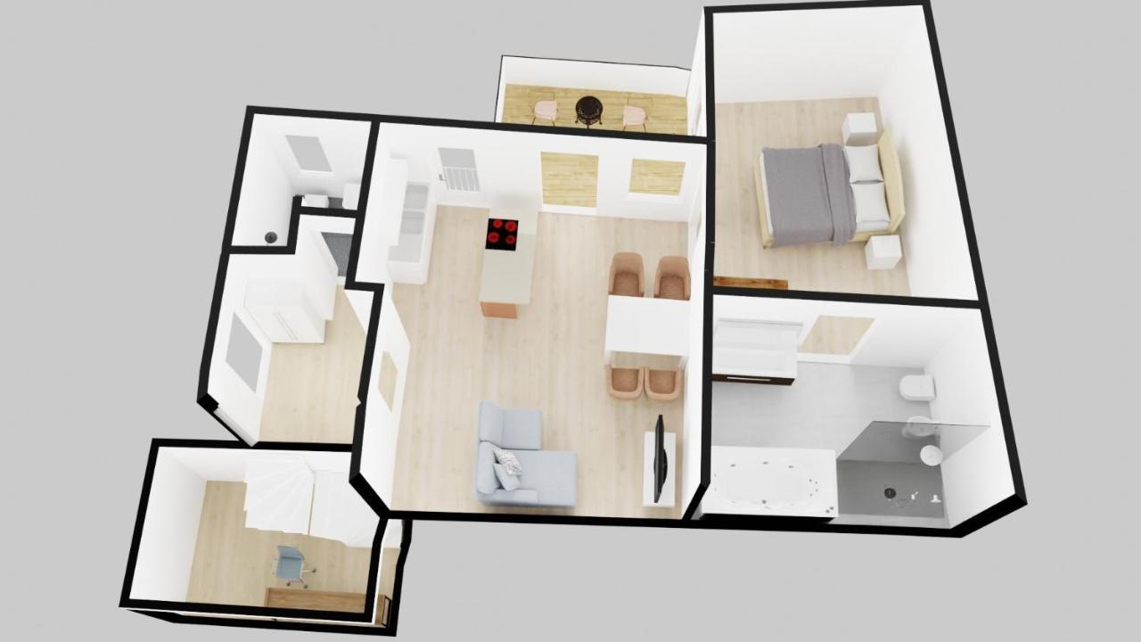Stadtflair Freising - Moderne Wohnung Im Zentrum 外观 照片